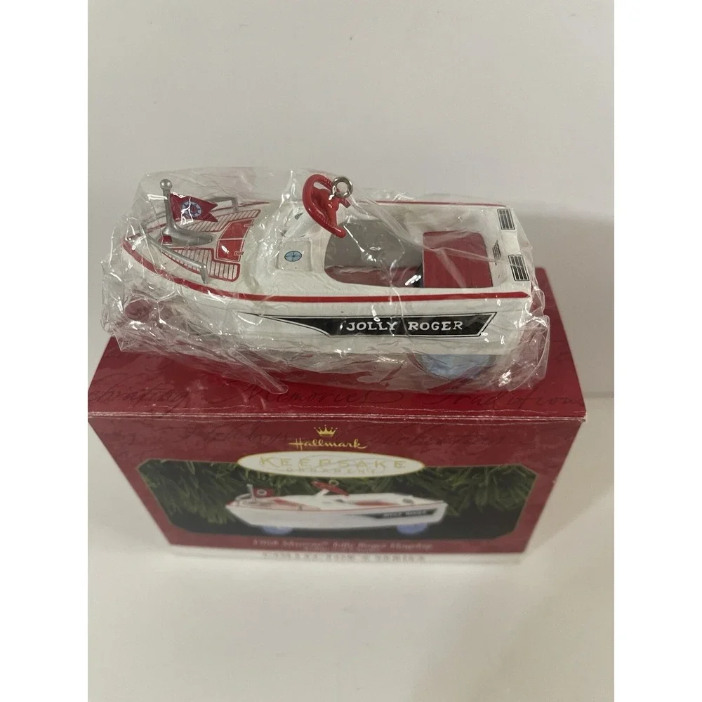 Hallmark Keepsake Ornament~1968 Murray Jolly‎ Roger Flagship~6th in Series~1999